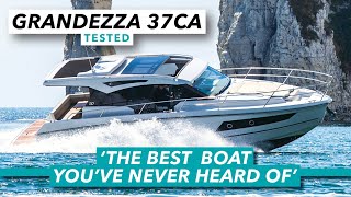 The best boat youve never heard of  Grandezza 37CA test drive amp yacht tour  Motor Boat amp Yachting [upl. by Nnaharas]