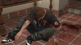 GTA V Michael kills his Son Jimmy [upl. by Nerfe421]