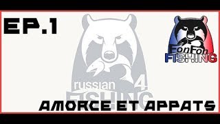 FR Tutorial Russian Fishing 4  Appats et Amorce Episode 1 [upl. by Anitteb146]