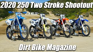 2020 250 Two Stroke Shootout  Dirt Bike Magazine [upl. by Abdulla]