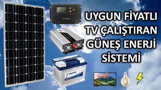 Güneş Enerjisi İle Evde Elektrik Üretme  Uygun Fiyatlı Güneş Enerji Sistemi Kurma [upl. by Acinoryt]