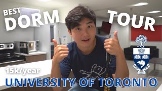 Tour of the BEST DORM ROOM at University of Toronto  UofT Dorm Tour [upl. by Avruch]