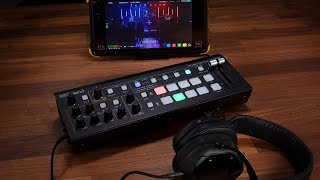 Roland V1HD HD AudioVideo Switcher Overview [upl. by Eceirehs483]