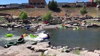 Floating the San Juan River in Pagosa Springs [upl. by Sefton]