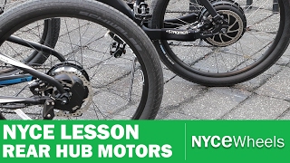 EBike Hub Motor Comparison Geared vs Gearless  NYCe Lesson [upl. by Fleisher]