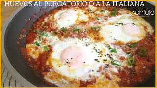 El DESAYUNO más espectacular y sencillo  Huevos al Purgatorio o a la Italiana [upl. by Barren]