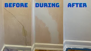 How to Fix a Plaster Wall Crack [upl. by Henriques875]