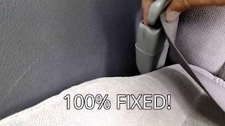 How to fix a seat belt buckle RESULTS EVEN SHOCKED ME [upl. by Rechaba]