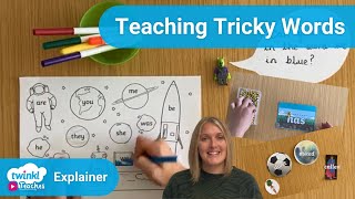 Top Tips for Teaching Tricky Words [upl. by Leihcey]