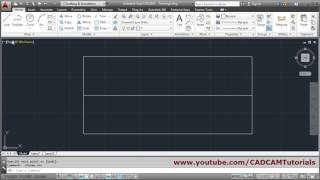 AutoCAD Draw Line from Midpoint [upl. by Revned]