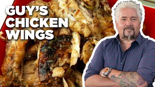 Chicken Wings 3 Ways with Guy Fieri  Food Network [upl. by Gamal142]