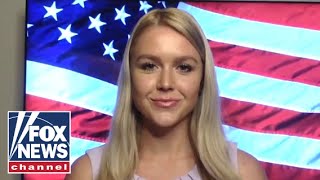 23yearold Karoline Leavitt makes historic bid for Congress [upl. by Naujej96]