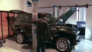 RANGE ROVER SPORT TDV8 BODY REMOVAL [upl. by Denney]