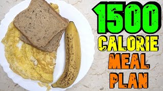 1500 Calorie Meal Plan [upl. by Selegna617]