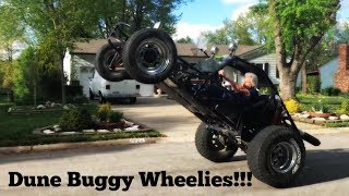 Dune buggy wheelie and driving it [upl. by Buehrer]