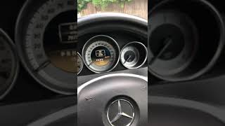 How to reset tyre pressure monitors on Mercedes C Class W204 [upl. by Kaleb]