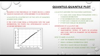 25 QuantileQuantile Plot [upl. by Moriarty907]