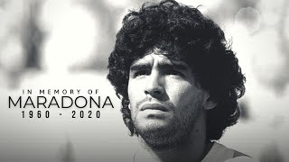 Tribute to DIEGO MARADONA  Legendary Highlight Moments [upl. by Ferren]