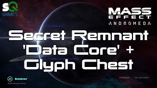 Mass Effect Andromeda Elaaden Data Core and Glyph Chest [upl. by Arman]