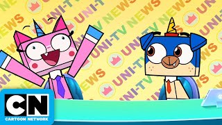 Unikingdom News  Unikitty  Cartoon Network [upl. by Dnomar]