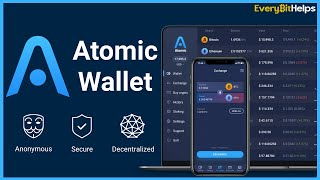 Atomic Wallet Review How to Use amp Set up Atomic Crypto Wallet [upl. by Annaet]