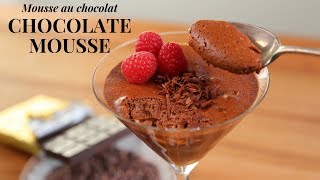 French Chocolate Mousse Simple Steps to Get It Right [upl. by Enelram]