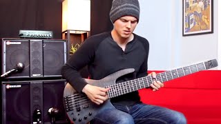 6 STRING BASS SOLO  Nathan Navarro  Rogue [upl. by Anasxor]