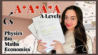 How I went from Cs to AAAA in A Levels tips no one told me  notes [upl. by Henke]