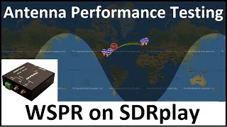 Receiving WSPR on SDRplay RSPduo Shortwave Antenna Performance Test [upl. by Leahicm]