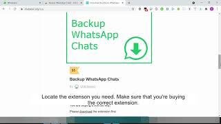 How to Download  Backup WhatsApp Chats 2023 [upl. by Cirenoj]