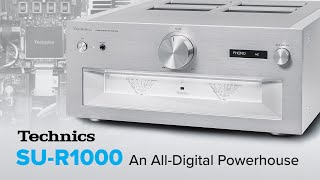 Review Technics SUR1000  An AllDigital Powerhouse [upl. by Abbye]