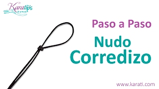 DIY ¿Cómo hacer un Nudo Corredizo  Karatips [upl. by Jariv]