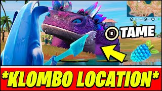 KLOMBO Locations amp Klombo Gameplay Fortnite Chapter 3 [upl. by Ydnys313]