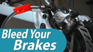 How to Bleed Your Avid Juicy 5 Brakes on Your Mountain Bike [upl. by Anen619]