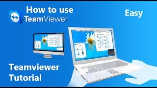 How to use Team Viewer 2021 [upl. by Enayd]