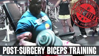 Ronnie Coleman Training 24 Inch Biceps Never Seen Before  Lost Files  Ronnie Coleman [upl. by Nosna]