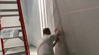 HOW TO INSTALL WOVEN FABRIC WALLCOVERING [upl. by Howlond]