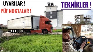 TIRDA GERİ NASIL GİDİLİR   Dar Alanda Tır Park Etmek   Manevra Teknikleri [upl. by Lak]