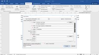 Cómo poner Citas Bibliográficas y Bibliografía en Word [upl. by Schluter]