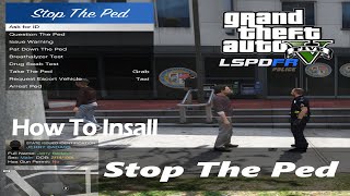 How To Install Stop The Ped By Bejoljo [upl. by Hemingway]