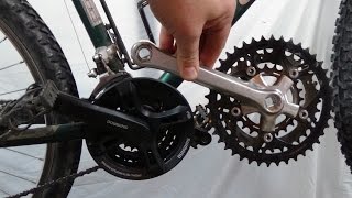 Crankset Removal amp Installation  Bike [upl. by Meadow610]