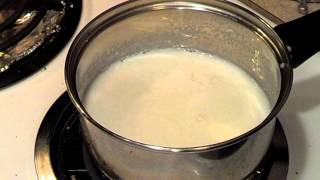 Homemade Glue from milk casein glue [upl. by Everick]