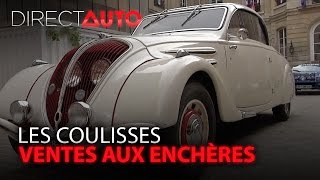 Ventes aux enchères  les coulisses   DIRECT AUTO [upl. by Xever973]