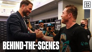 Canelo vs Saunders A BehindTheScenes Look [upl. by Arondel670]