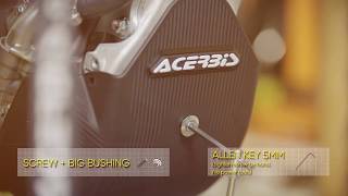 ACERBIS Tutorial  SKID PLATE YAMAHA [upl. by Carce]