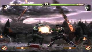 Mortal Kombat 9  Shang Tsung Arcade Ladder Expert No Matches Lost [upl. by Atiuqehc151]