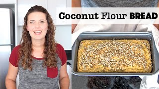 How to make Coconut Flour Bread  2 Methods [upl. by Oribella]