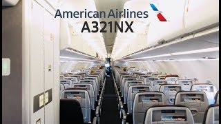 American Airlines Airbus A321neo A321NX Cabin Tour [upl. by Sidonia]