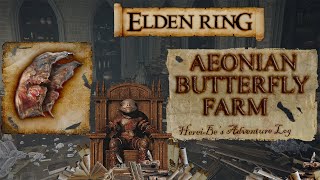 Aeonian Butterfly Farm Location  Elden Ring [upl. by Nahgam635]