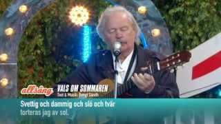 Bengt Sändh  Vals om Sommaren Allsång på skansen 2012 [upl. by Ilahsiav]